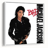 Michael Jackson Bad Retro Wall Art – Vintage Canvas Print
