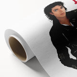 Michael Jackson Bad Retro Wall Art – Vintage Canvas Print