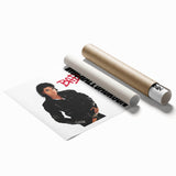Michael Jackson Bad Retro Wall Art – Vintage Canvas Print