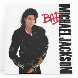 Michael Jackson Bad Retro Wall Art – Vintage Canvas Print