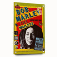 Vintage Bob Marley & The Wailers Concert Poster - Retro Music Art