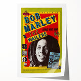 Vintage Bob Marley & The Wailers Concert Poster - Retro Music Art