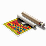 Vintage Bob Marley & The Wailers Concert Poster - Retro Music Art