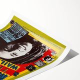 Vintage Bob Marley & The Wailers Concert Poster - Retro Music Art