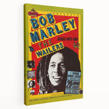 Vintage Bob Marley & The Wailers Concert Poster - Retro Music Art