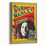 Vintage Bob Marley & The Wailers Concert Poster - Retro Music Art