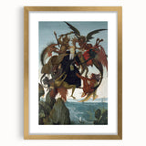 Michelangelo Buonarroti: The Torment of Saint Anthony Print