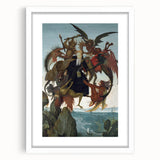 Michelangelo Buonarroti: The Torment of Saint Anthony Print