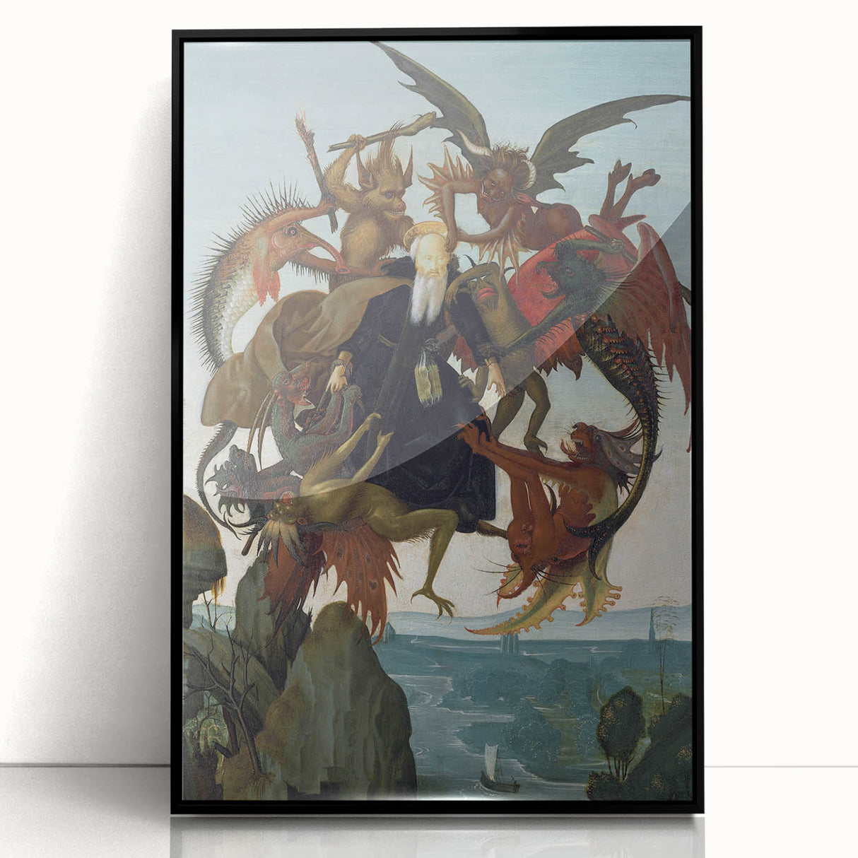 Michelangelo Buonarroti: The Torment of Saint Anthony Print
