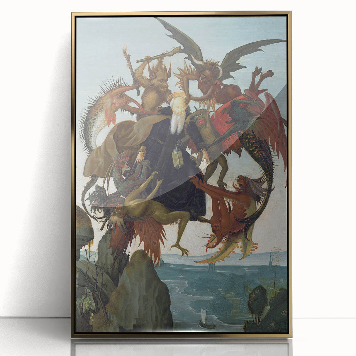 Michelangelo Buonarroti: The Torment of Saint Anthony Print