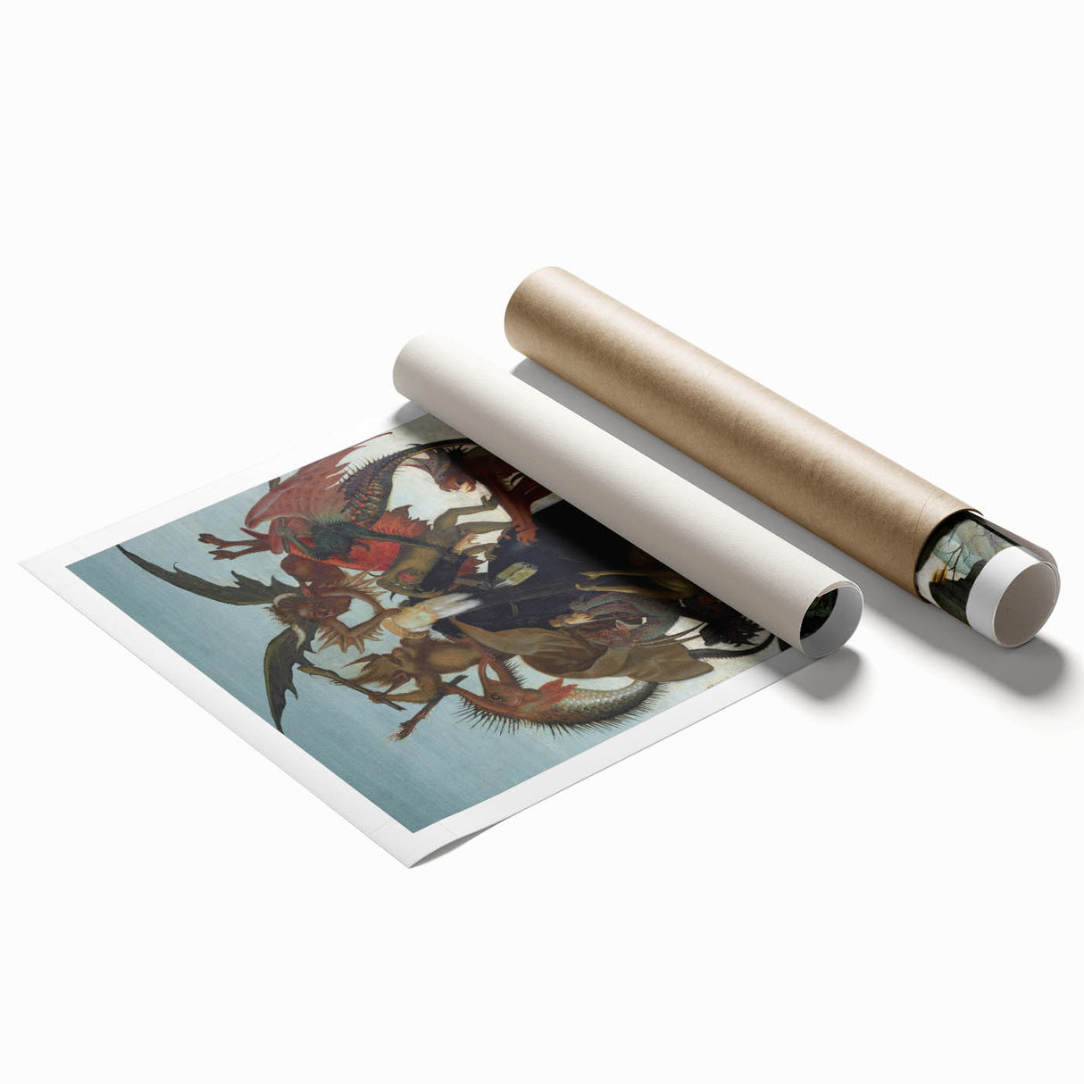 Michelangelo Buonarroti: The Torment of Saint Anthony Print