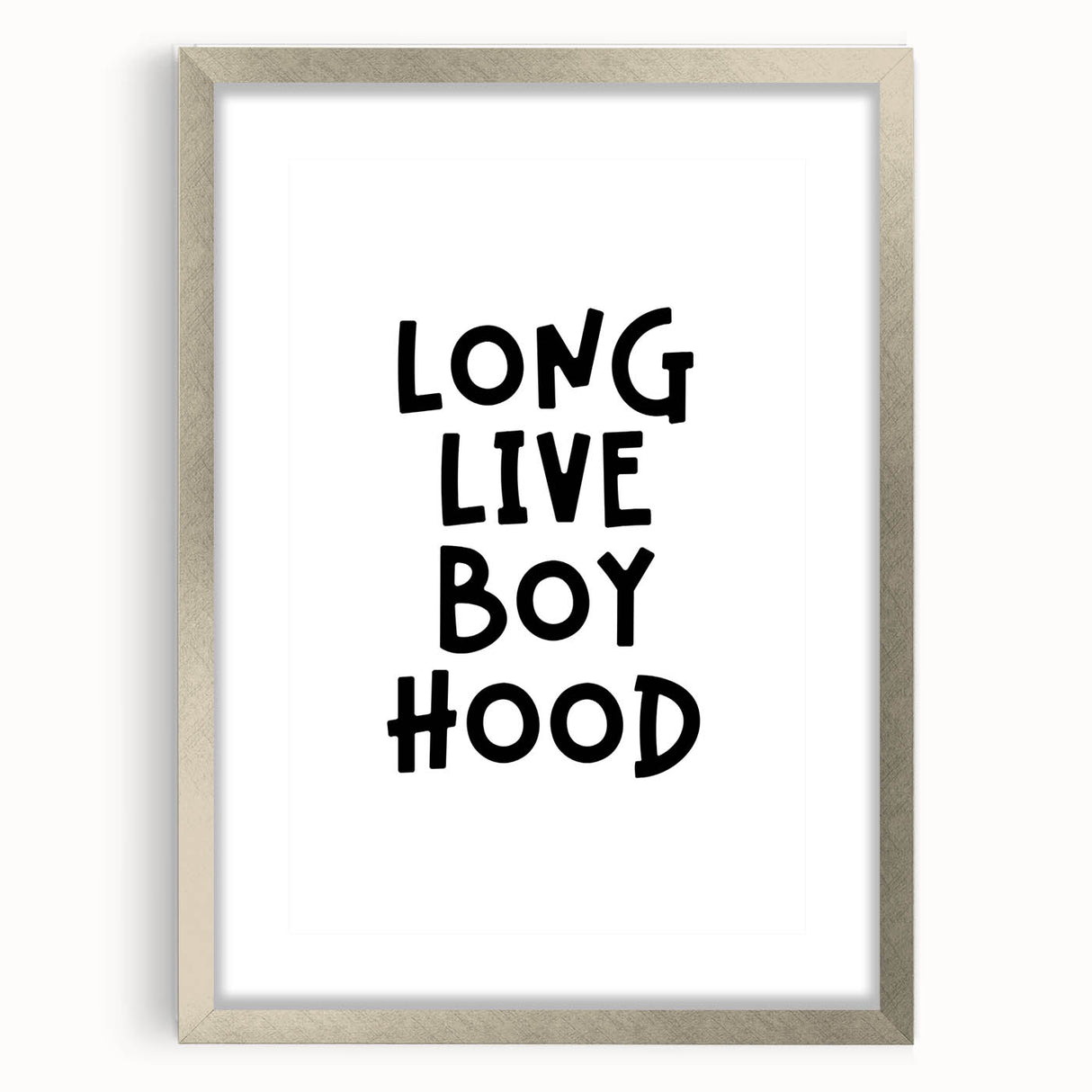 Long Live Boyhood - Boys Room Wall Art Kids Wall Art Prints