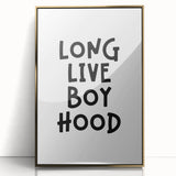Long Live Boyhood - Boys Room Wall Art Kids Wall Art Prints