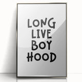 Long Live Boyhood - Boys Room Wall Art Kids Wall Art Prints