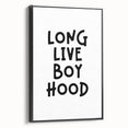Long Live Boyhood - Boys Room Wall Art Kids Wall Art Prints