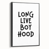 Long Live Boyhood - Boys Room Wall Art Kids Wall Art Prints