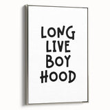 Long Live Boyhood - Boys Room Wall Art Kids Wall Art Prints