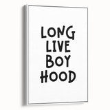 Long Live Boyhood - Boys Room Wall Art Kids Wall Art Prints