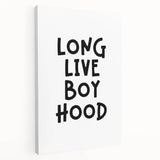 Long Live Boyhood - Boys Room Wall Art Kids Wall Art Prints