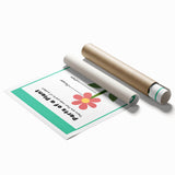 ABC Alphabet Canvas Art - Parts of a Plant Kids Learning Print