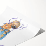 Adventure Bear Nursery Art - Framed Baby Room Wall Decor