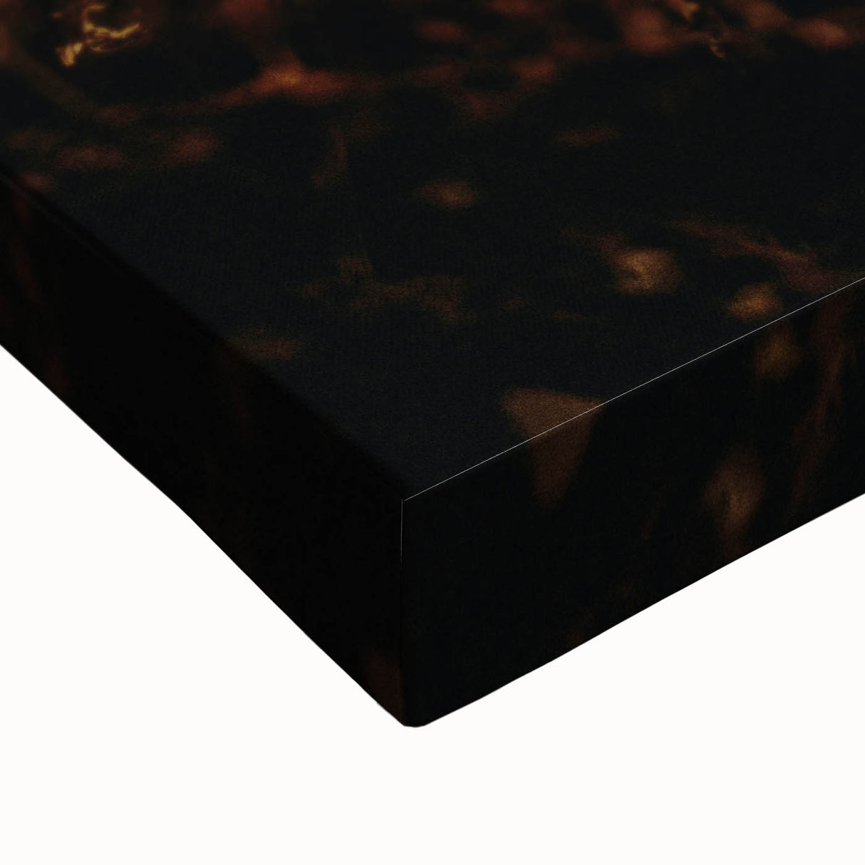 Large art of a black and white landscape painting on stretched canvas, ideal for bedroom wall decor.