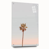 Large abstract wall art on acrylic glass featuring swirling blue and white patterns.