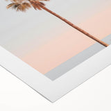 Art deco poster featuring geometric patterns and gold and teal colors on rolled canvas, suitable for dining room walls.