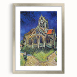 Extra large abstract art print with textured design in vibrant hues, framed in silver, ideal for living room decor.