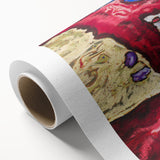 Modern Wall Art - Vibrant Abstract Nature Design with Bold Colors