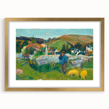 Impressionist Landscape - The Swineherd by Paul Gauguin Print