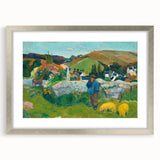 Impressionist Landscape - The Swineherd by Paul Gauguin Print