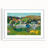 Impressionist Landscape - The Swineherd by Paul Gauguin Print