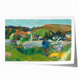 Impressionist Landscape - The Swineherd by Paul Gauguin Print
