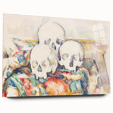 Post-Impressionist Art - The Three Skulls by Paul Cézanne Print