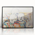 Post-Impressionist Art - The Three Skulls by Paul Cézanne Print