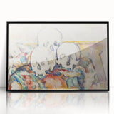Post-Impressionist Art - The Three Skulls by Paul Cézanne Print