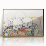 Post-Impressionist Art - The Three Skulls by Paul Cézanne Print