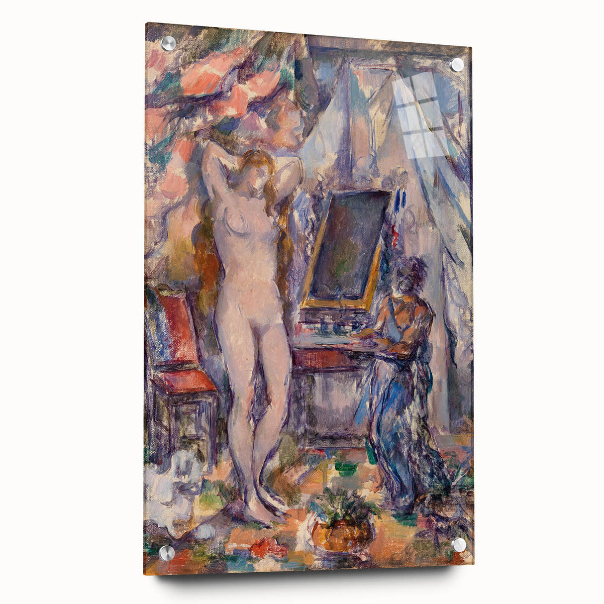 Impressionist Painting – French Garden Art Print