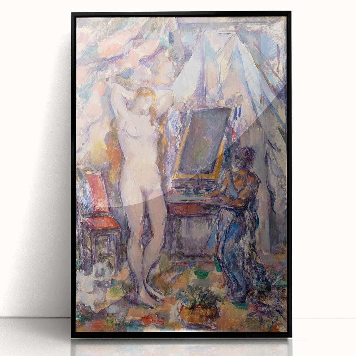 Impressionist Painting – French Garden Art Print