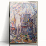 Impressionist Painting – French Garden Art Print