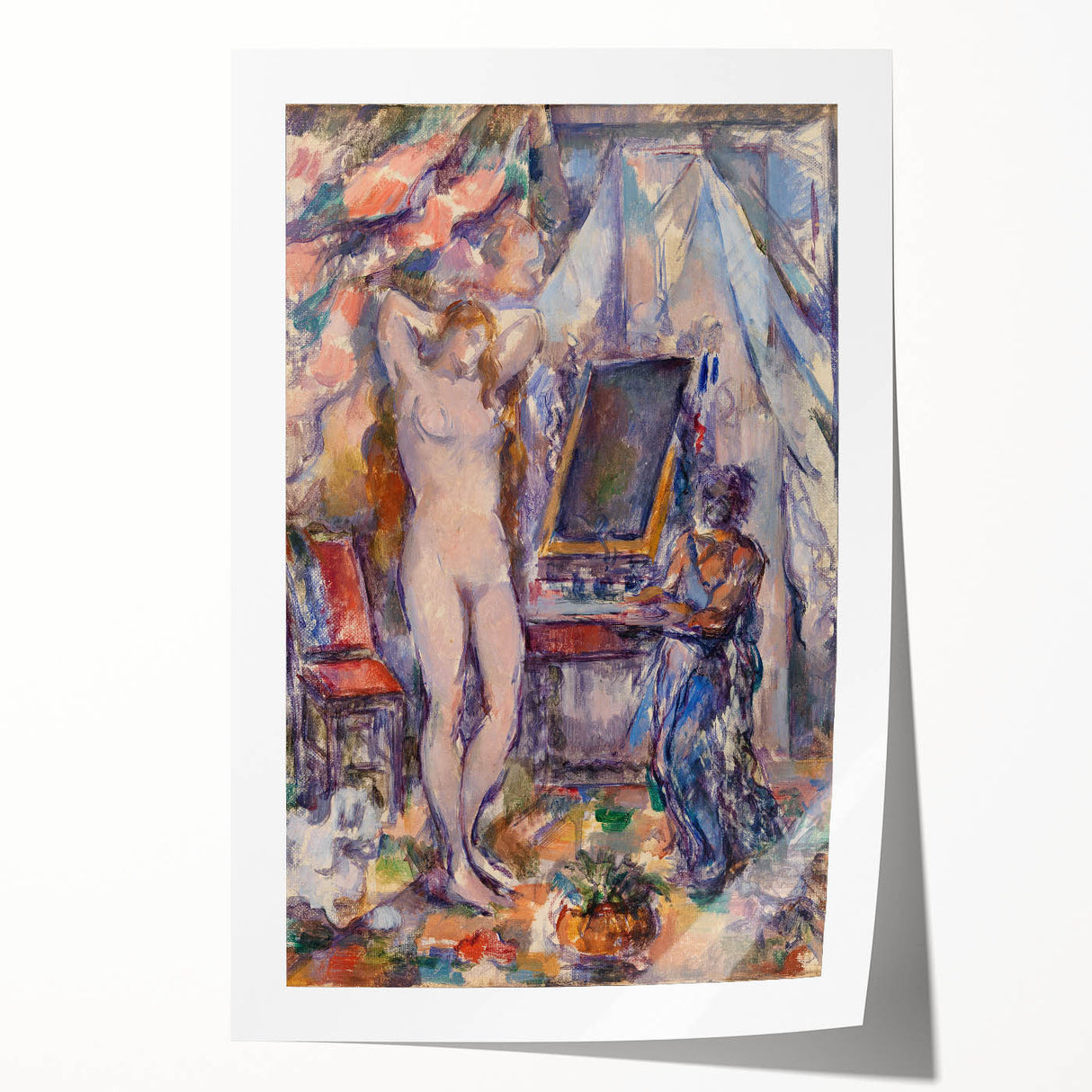 Impressionist Painting – French Garden Art Print