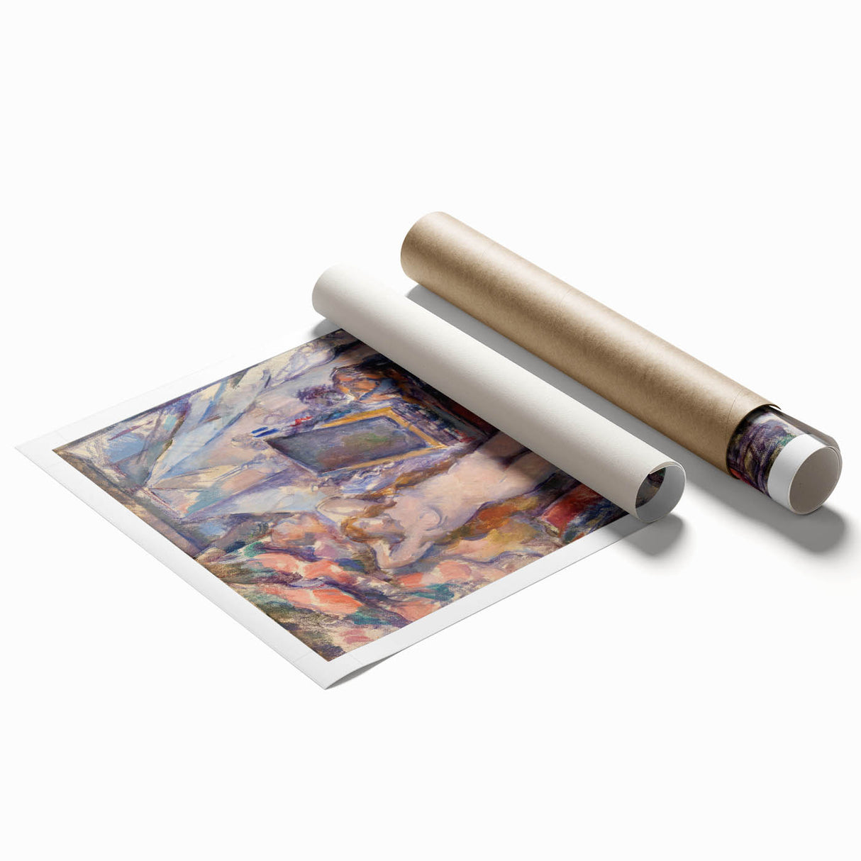 Impressionist Painting – French Garden Art Print