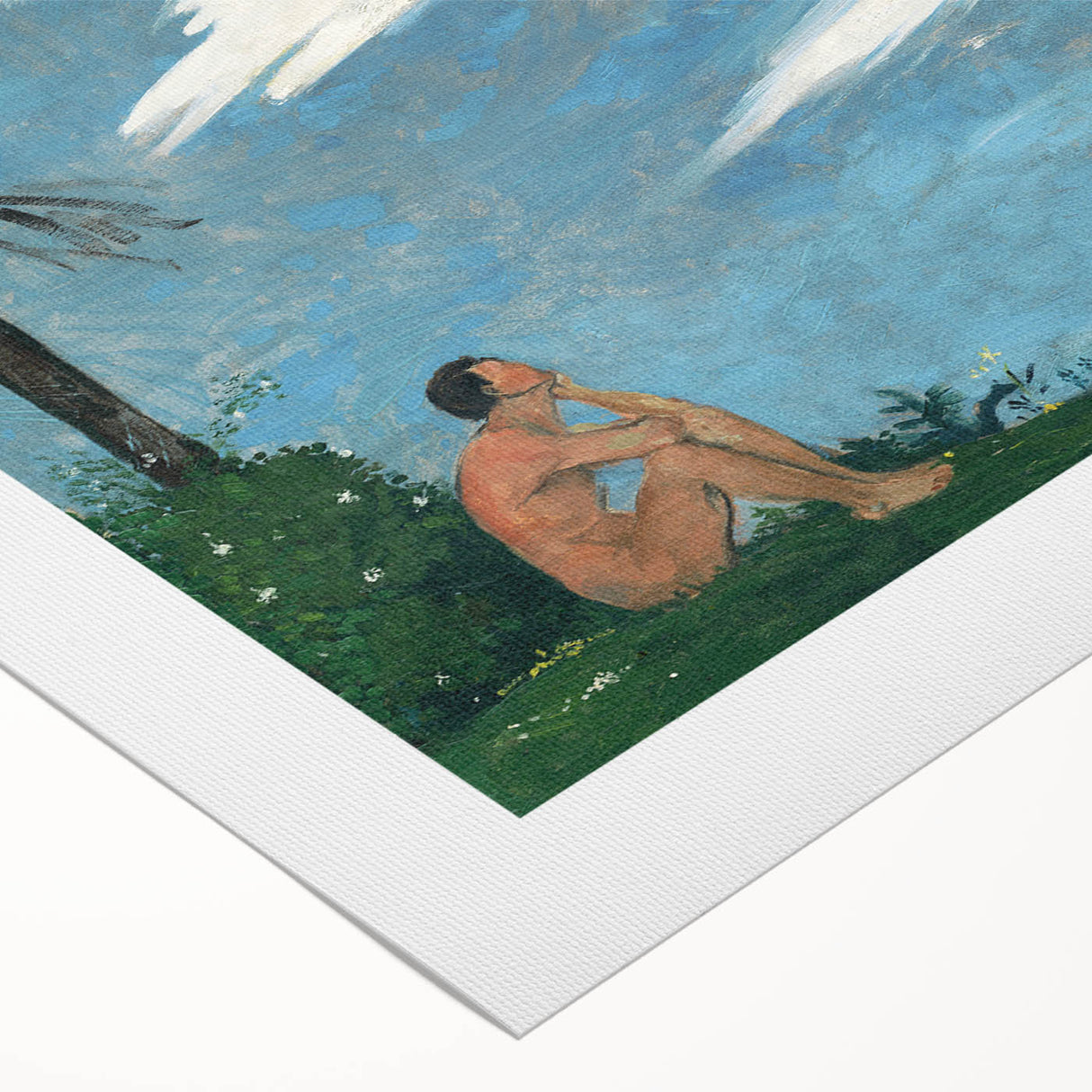 Modern Wall Art - Dreamlike Composition with Ethereal Figures