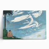 Modern Wall Art - Dreamlike Composition with Ethereal Figures