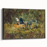 Impressionist Scene - The Trap by Henri de Toulouse-Lautrec Print