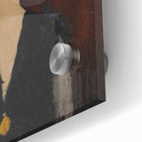 Modern Wall Art - Elegant Portrait of a Woman in Rich Earthy Tones