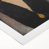 Modern Wall Art - Elegant Portrait of a Woman in Rich Earthy Tones