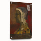 Symbolic Head Modern Wall Art – Abstract Contemporary Decor