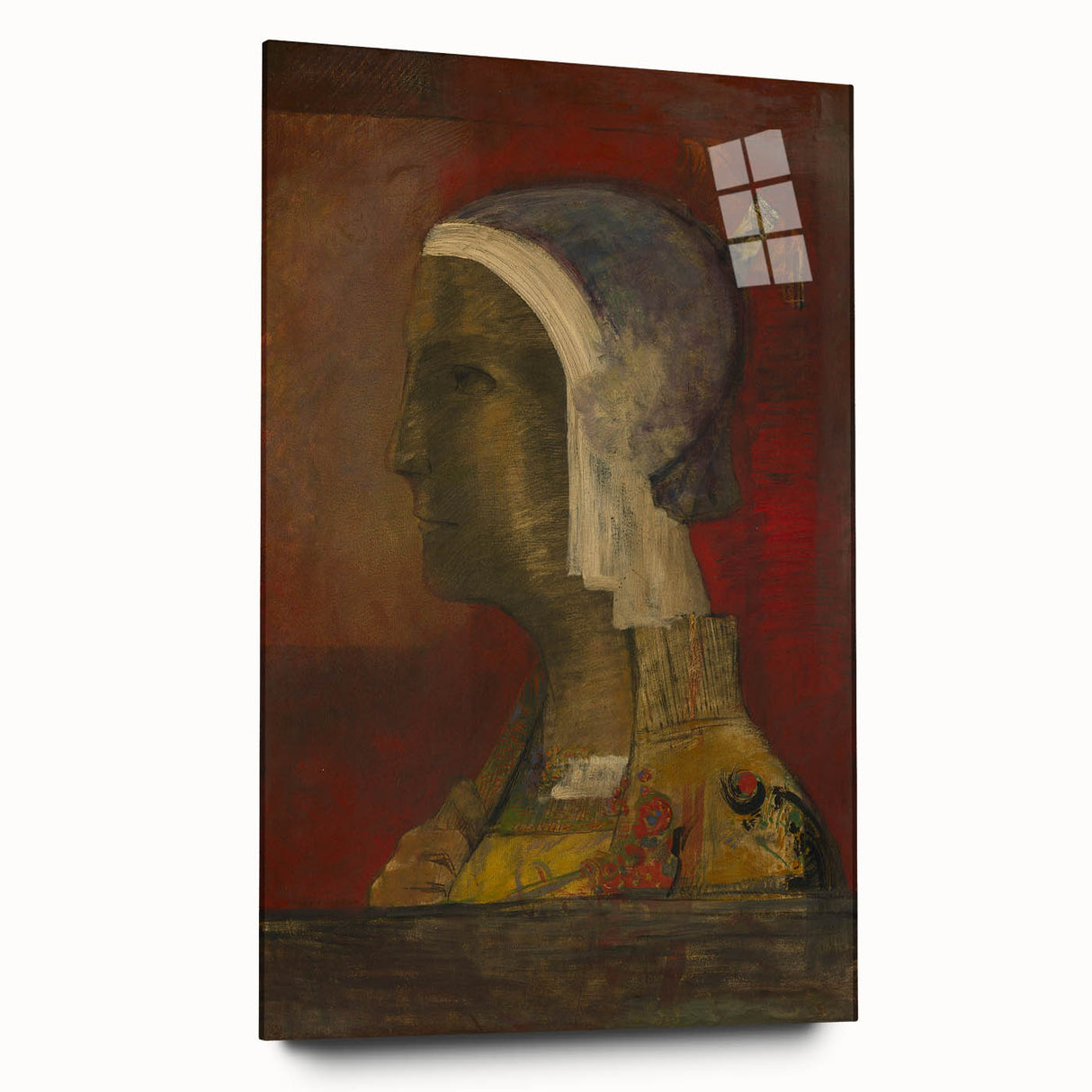 Symbolic Head Modern Wall Art – Abstract Contemporary Decor